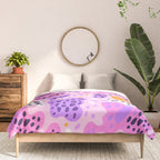 Abstract colorful animal print art pattern Comforter Gallery Image 3