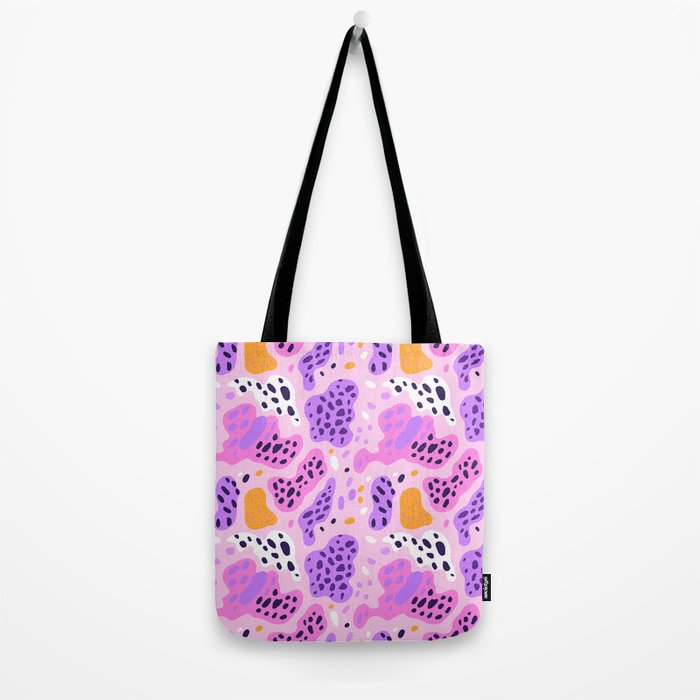 Abstract colorful animal print art pattern Tote Bag Gallery Image 2