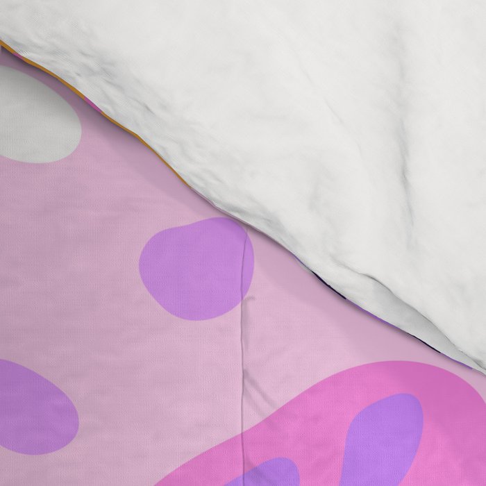 Abstract colorful animal print art pattern Comforter Gallery Image 4