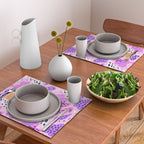 Abstract colorful animal print art pattern Placemat Gallery Image 2