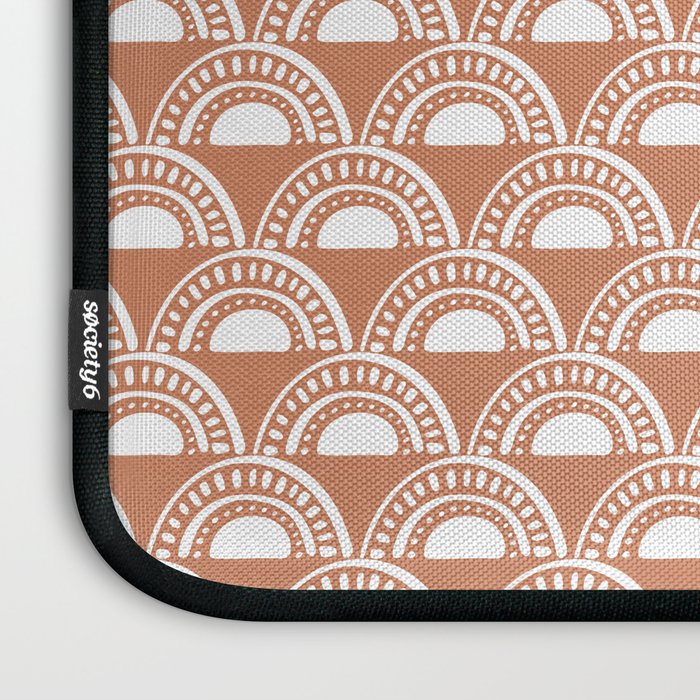 Sunshine and Rainbows . Terra Cotta Laptop Sleeve Gallery Image 3