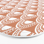 Sunshine and Rainbows . Terra Cotta Bath Mat Gallery Image 3