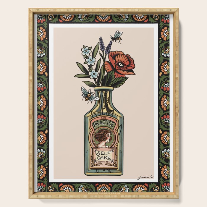 Practice Self Care Serving Tray Gallery Image 1