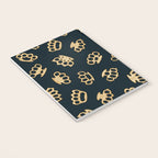 Brass Knuckles With Good Thoughts Notebook Gallery Image 3