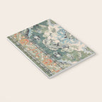 Green Persian rug Notebook Gallery Image 3