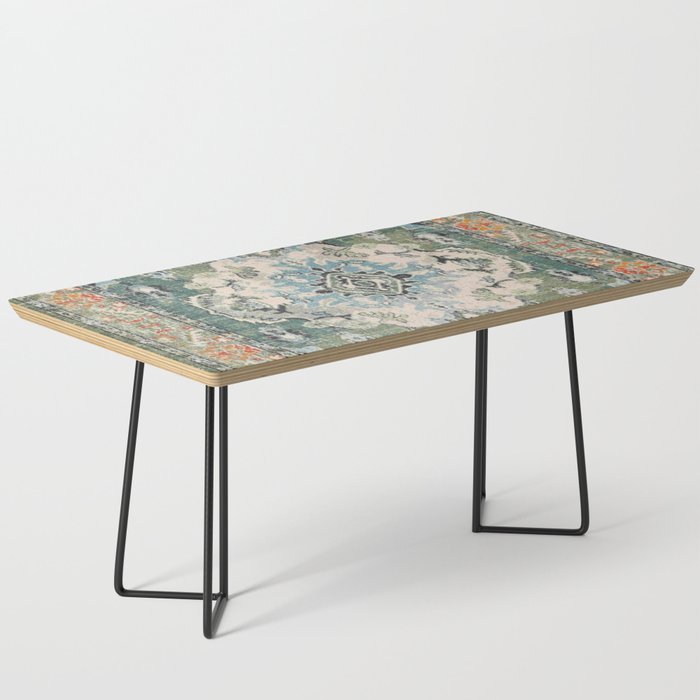 Green Persian rug Coffee Table Gallery Image 1