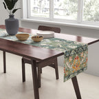 Green Persian rug Table Runner Gallery Image 2
