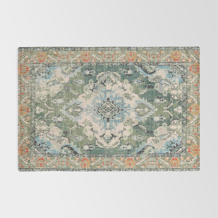 Green Persian rug Rug Gallery Image 2