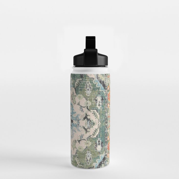 Green Persian rug Water Bottle Gallery Image 2