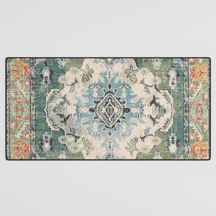 Green Persian rug Desk Mat Gallery Image 3