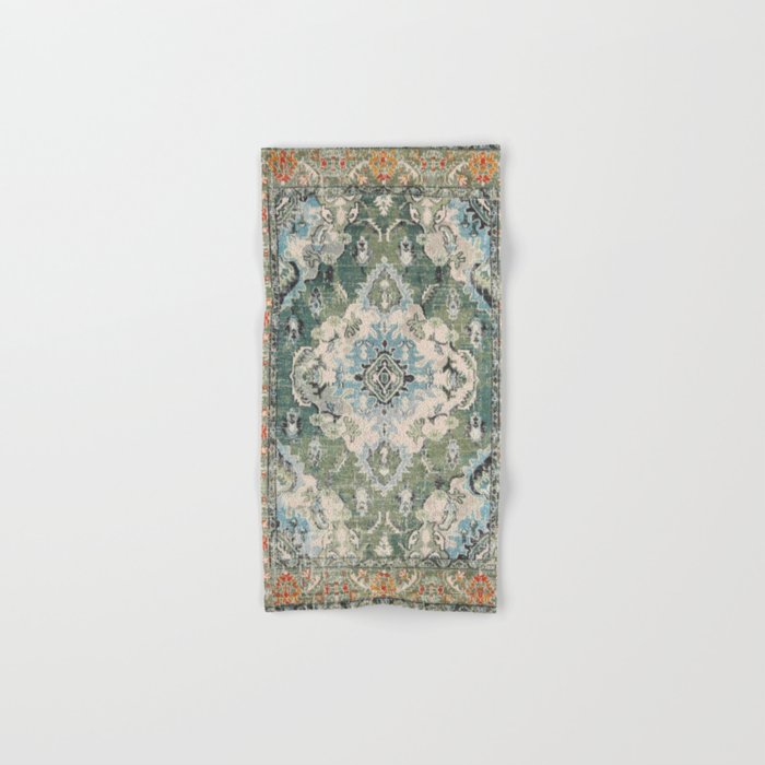 Green Persian rug Bath Towel Gallery Image 1