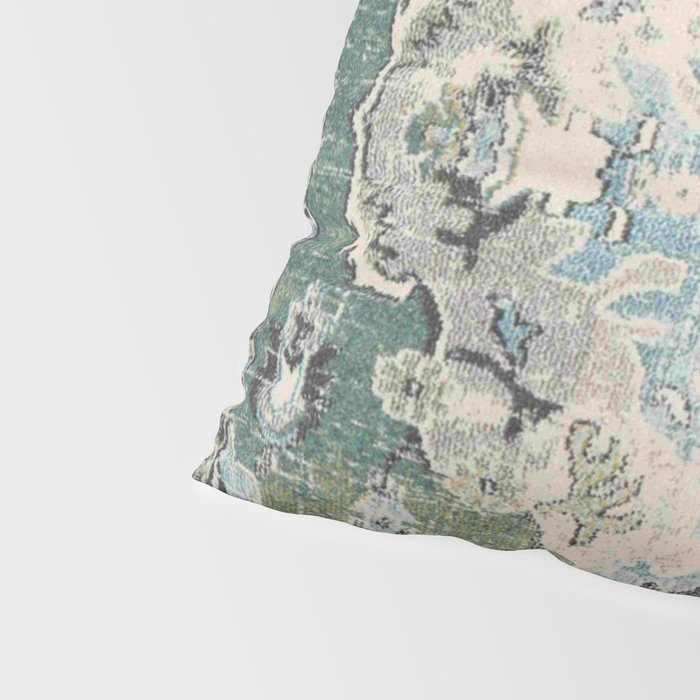 Green Persian rug Pillow Sham Gallery Image 4