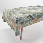 Green Persian rug Tablecloth Gallery Image 1