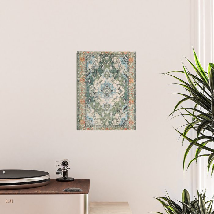 Green Persian rug Poster Gallery Image 2