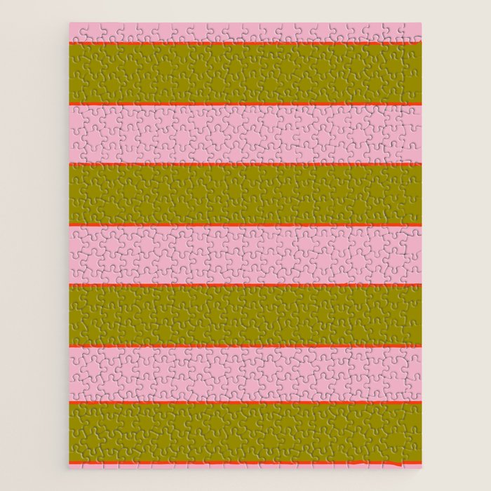 Abstration_GEOMETRIC_RIBBON_STRIPE_LINE_GIFT_LOVE_POP_0930 Jigsaw Puzzle Gallery Image 1