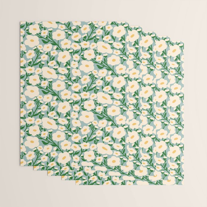 Flower Market Helsinki - Matisse Inspired Wrapping Paper Gallery Image 3