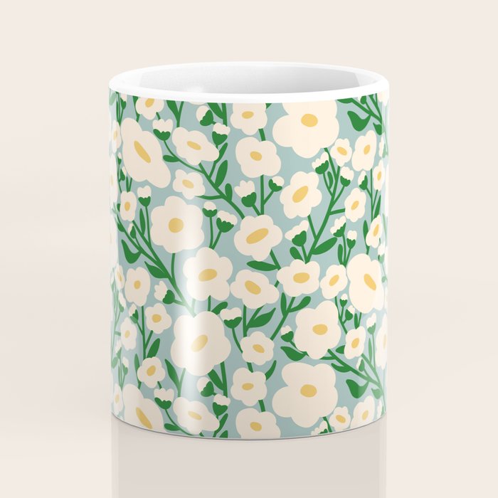 Flower Market Helsinki - Matisse Inspired Coffee Mug Gallery Image 4
