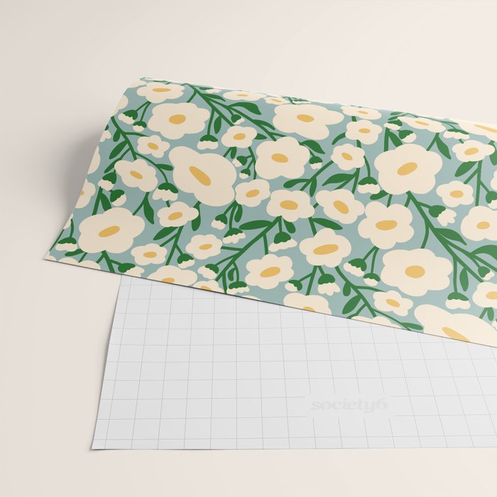 Flower Market Helsinki - Matisse Inspired Wrapping Paper Gallery Image 2