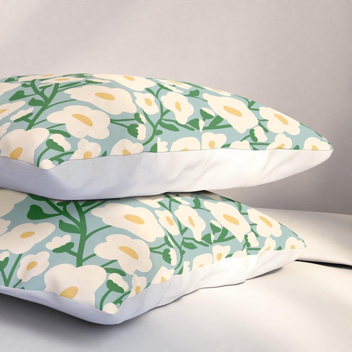 Flower Market Helsinki - Matisse Inspired Pillow Sham Gallery Image 3