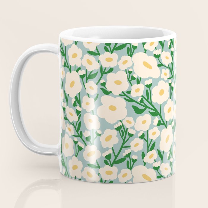 Flower Market Helsinki - Matisse Inspired Coffee Mug Gallery Image 3