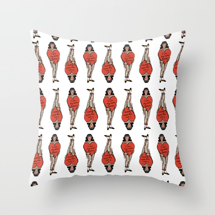 My own home Throw Pillow Gallery Image 6