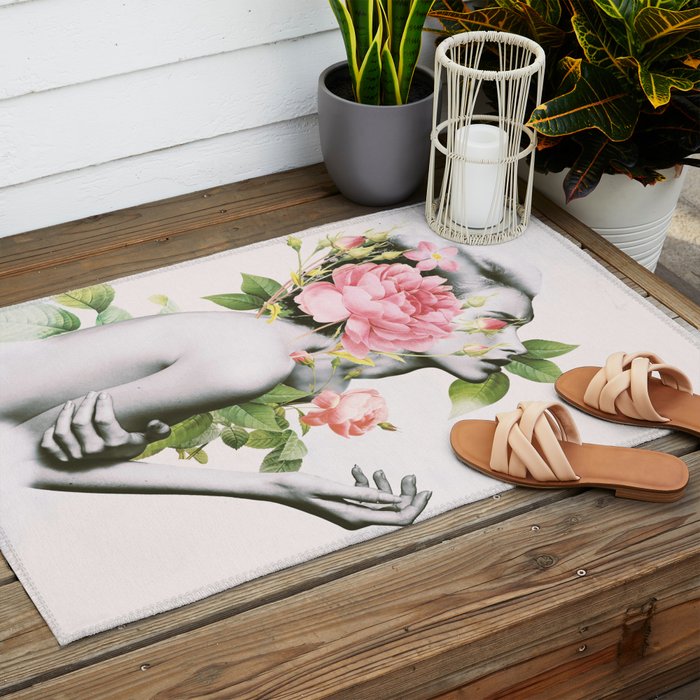 In Bloom 10 Outdoor Rug Gallery Image 2