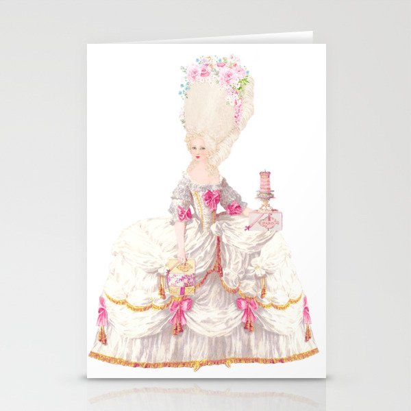 Marie Antoinette, Christmas at Versailles, Paris Stationery Card Gallery Image 1