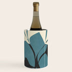 Abstract Modern Flowers 2 Wine Chiller Gallery Image 1