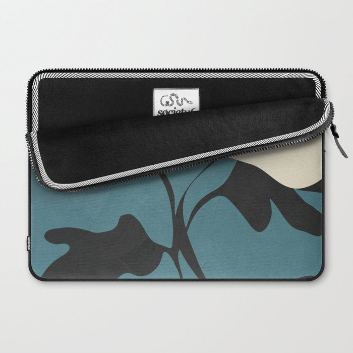 Abstract Modern Flowers 2 Laptop Sleeve Gallery Image 2