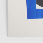 Minimalist Modern Mid Century Funky Colorful Primary Shapes Paper Collage by Ejaaz Haniff Poster Gallery Image 3