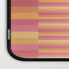 Mixed Stripes Pattern V Pink Yellow Orange Laptop Sleeve Gallery Image 3