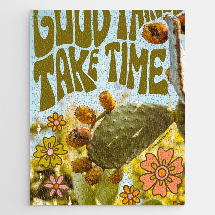 Good Things Take Time Jigsaw Puzzle Gallery Image 1