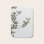 Green Olive Tree Leaves Photo | Botanical Spain Art Print Tenerife Island Nature Travel Photography Bath Mat Gallery Image 1