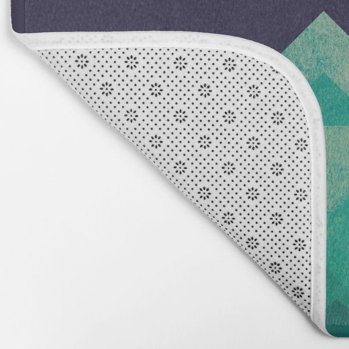 The ocean, the sea, the wave - night scene Bath Mat Gallery Image 2