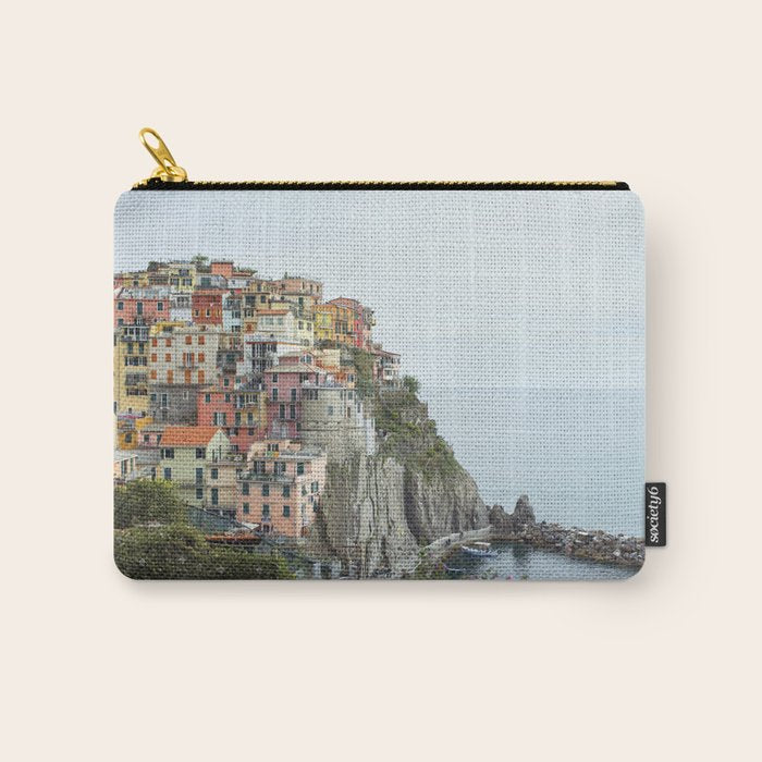 Manarola Cinque Terre Italy Travel Photography Carry All Pouch Gallery Image 1