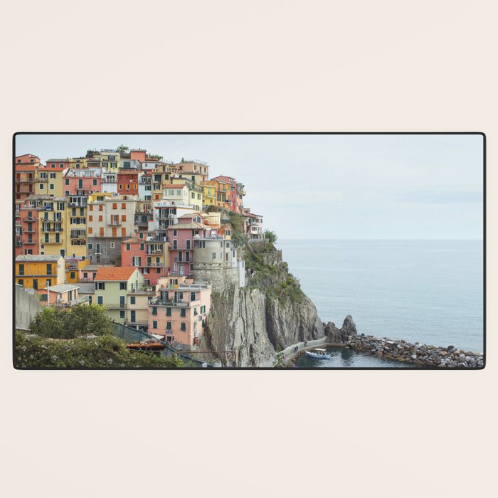Manarola Cinque Terre Italy Travel Photography Desk Mat Gallery Image 3