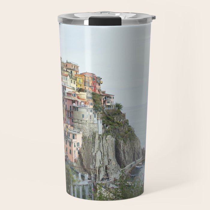 Manarola Cinque Terre Italy Travel Photography Travel Mug Gallery Image 1