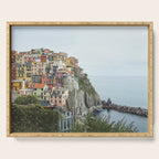 Manarola Cinque Terre Italy Travel Photography Serving Tray Gallery Image 1