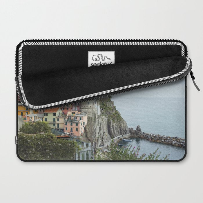 Manarola Cinque Terre Italy Travel Photography Laptop Sleeve Gallery Image 2