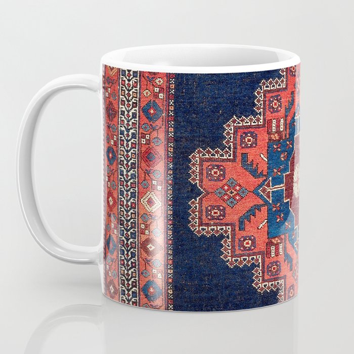 Afshar Kerman South Persian Rug Print Coffee Mug Gallery Image 3