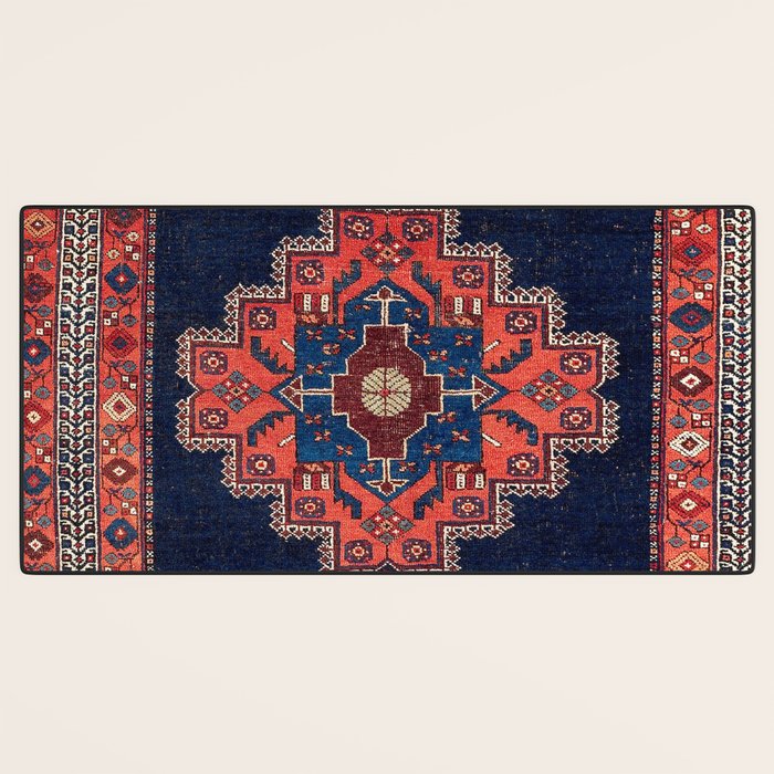 Afshar Kerman South Persian Rug Print Desk Mat Gallery Image 3