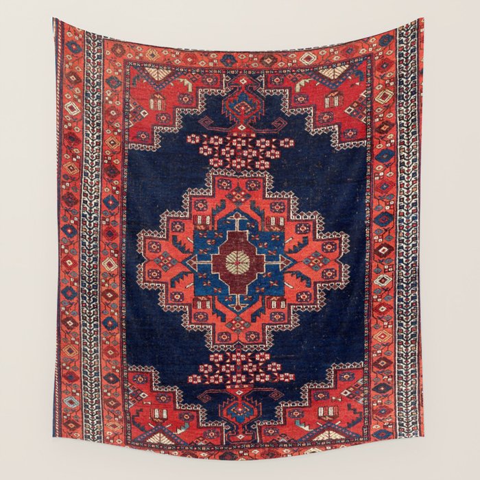 Afshar Kerman South Persian Rug Print Wall Tapestry Gallery Image 4