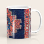 Afshar Kerman South Persian Rug Print Coffee Mug Gallery Image 1