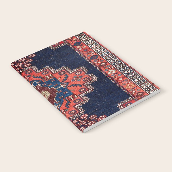 Afshar Kerman South Persian Rug Print Notebook Gallery Image 2
