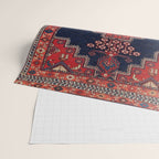 Afshar Kerman South Persian Rug Print Wrapping Paper Gallery Image 2
