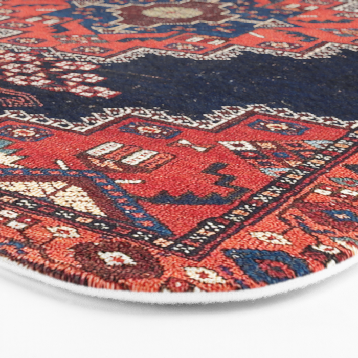 Afshar Kerman South Persian Rug Print Bath Mat Gallery Image 3