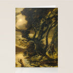 "Siegfried and the Rhine Maidens" by Albert Pinkham Ryder (1888/1891) Stationery Card Gallery Image 2