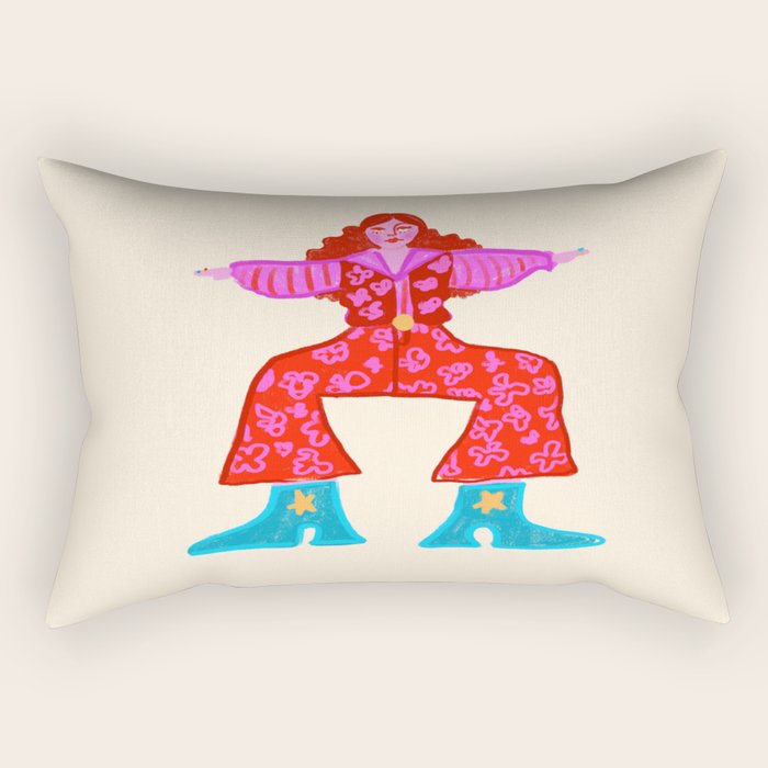 Dancing Queen Rectangular Pillow Gallery Image 2