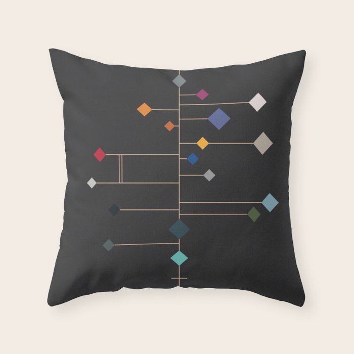 winter equinox Throw Pillow Gallery Image 6