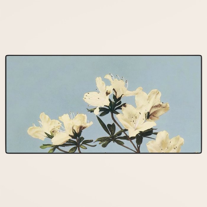 Japanese Azaleas by Ogawa Kazumasa Desk Mat Gallery Image 3
